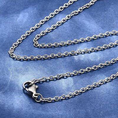 Tarnish Resistant 304 Stainless Steel Cable Chains Necklace Making
