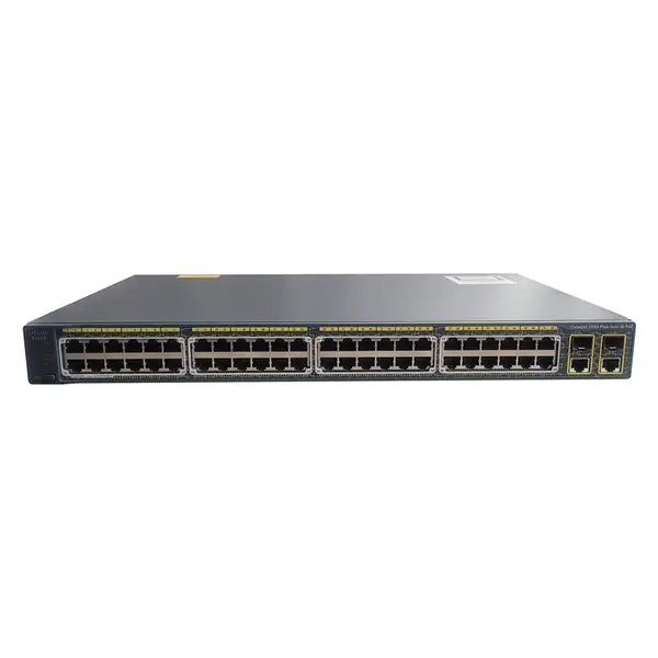 WS-C2960-48PST-S-RF Cisco C2960-48PST 50-Port + 2-Port SFP L3 Switch