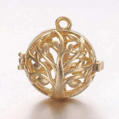 Brass Cage Pendants
