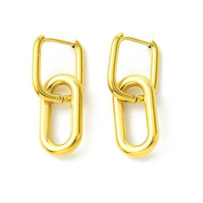 304 Stainless Steel Hoop Earrings for Women