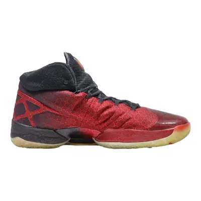 AIR JORDAN High Top Trainers Red Synthetic Mens UK 11