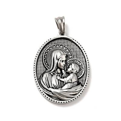 Tibetan Style 304 Stainless Steel Pendants