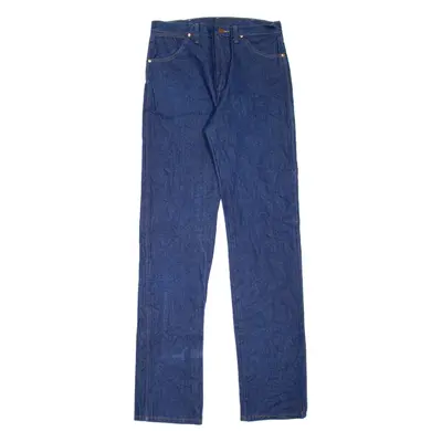 WRANGLER Mens Jeans Blue Regular Straight W33 L38