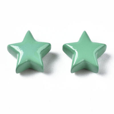 Spray Painted Brass Charms