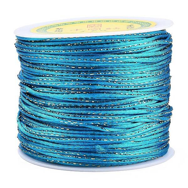 Metallic Stain Beads String Cords