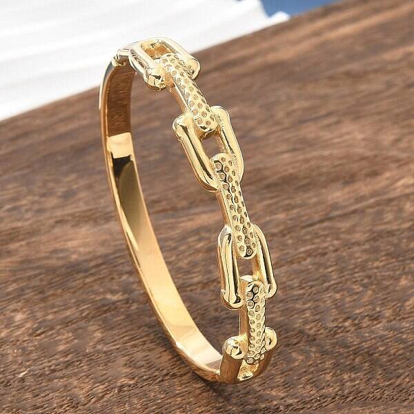 Ion Plating(IP) 304 Stainless Steel Bangles for Women