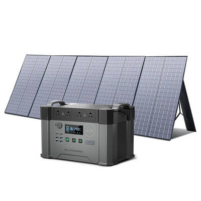 ALLPOWERS S2000 Pro Portable Power Station 2400W 1451Wh S2000 Pro+SP037 400W Solar Panel