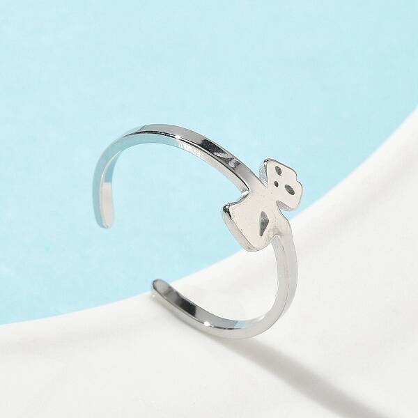 304 Stainless Steel Adjustable Cuff Rings