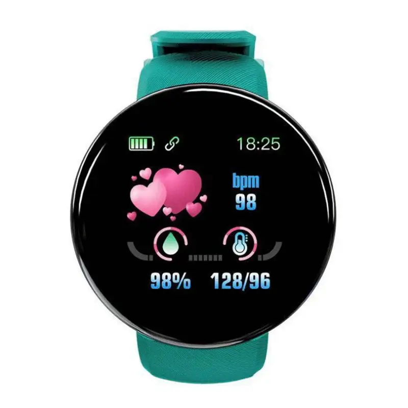 Round screen smart bracelet | Color: Green