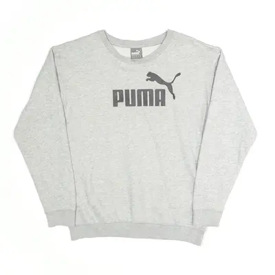 PUMA Sports Grey Sweatshirt Womens S