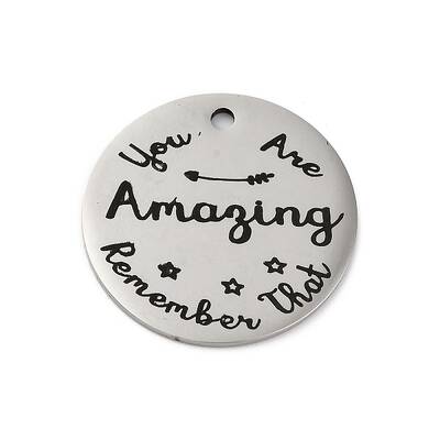 Anti-Tarnish 201 Stainless Steel Pendants