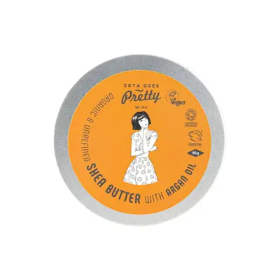 Zoya Goes Pretty Shea Butter With Argan Oil, 90 G