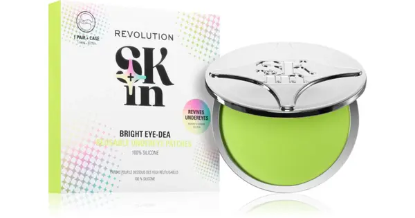 Revolution Skincare Bright Eye-dea Reusable Eye Patches 2pcs