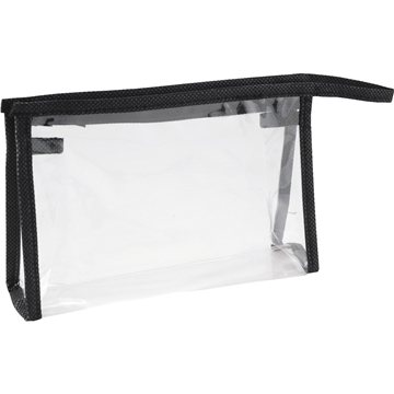 200 Custom Claro Travel Bag - PVC & Zippered