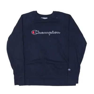 CHAMPION Sweatshirt Blue Mens S