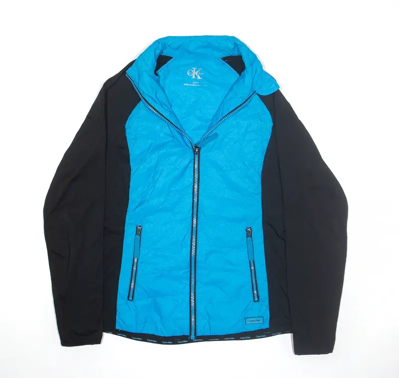 CALVIN KLEIN Jacket Blue Womens S