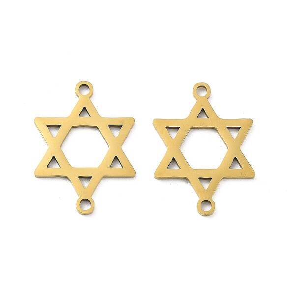 Ion Plating(IP) 201 Stainless Steel Connector Charms