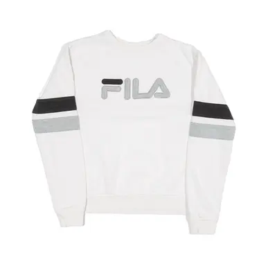 FILA Sweatshirt White Mens S