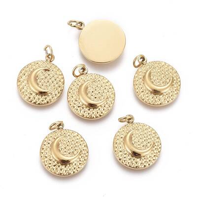 Ion Plating(IP) 316 Surgical Stainless Steel Charms