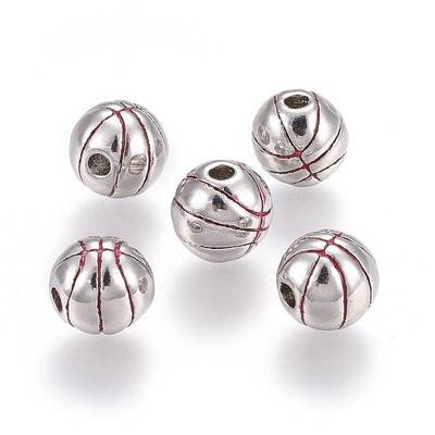 Brass Enamel Beads