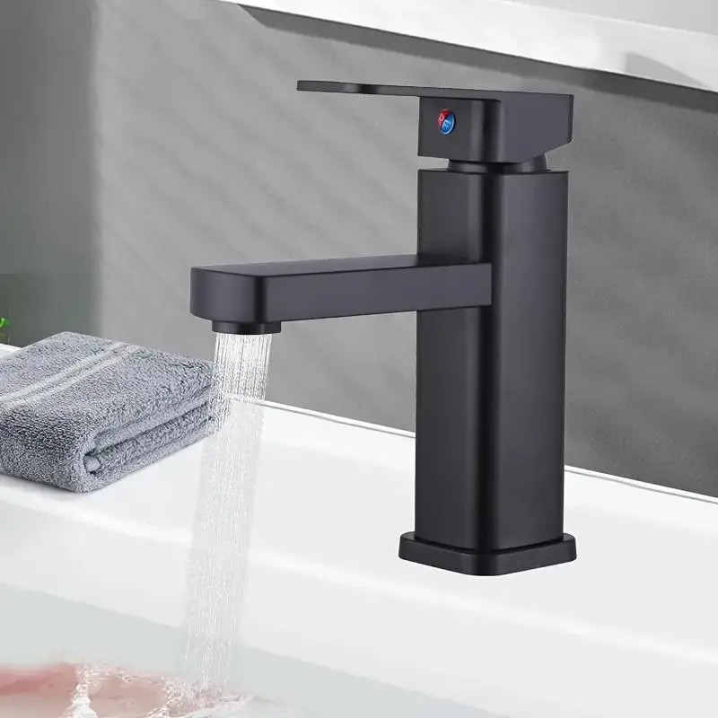 Bathroom Faucet, 2 in 1 Hot & Cold Water Faucet, Faucet for Bathroom Sink, Kitchen Sink, Washbasin, Bathroom Accessories, Fix...