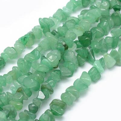 Natural Green Aventurine Beads Strands