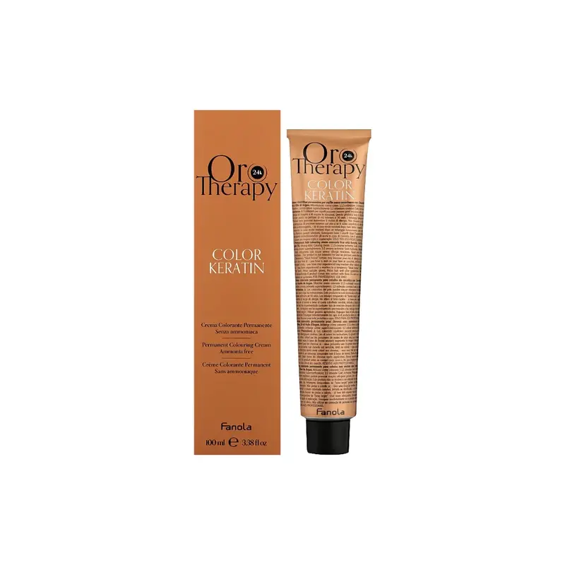 Fanola Gold Therapy Color Keratin Pure Gold 4.14 100 ml