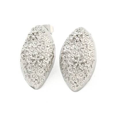 Non-Tarnish Horse Eye 304 Stainless Steel Ear Studs