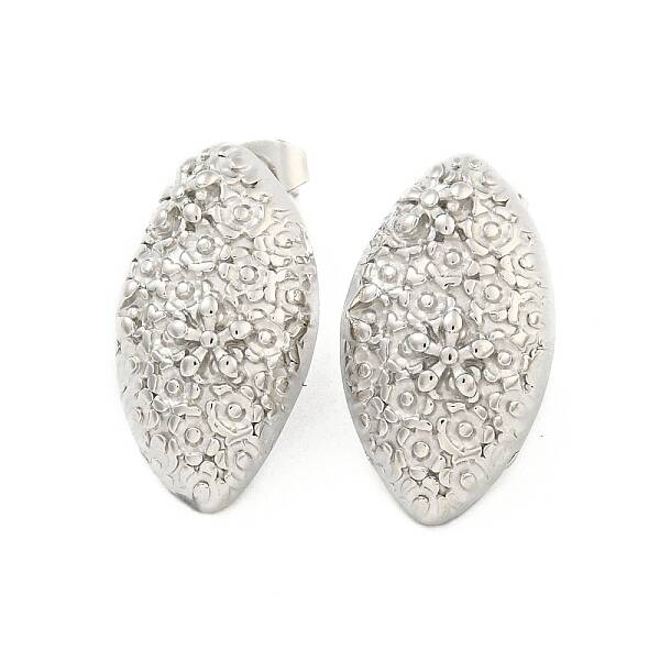 Non-Tarnish Horse Eye 304 Stainless Steel Ear Studs