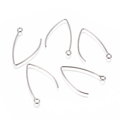 Tarnish Resistant 304 Stainless Steel Earring Hooks