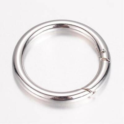 Alloy Spring Gate Rings