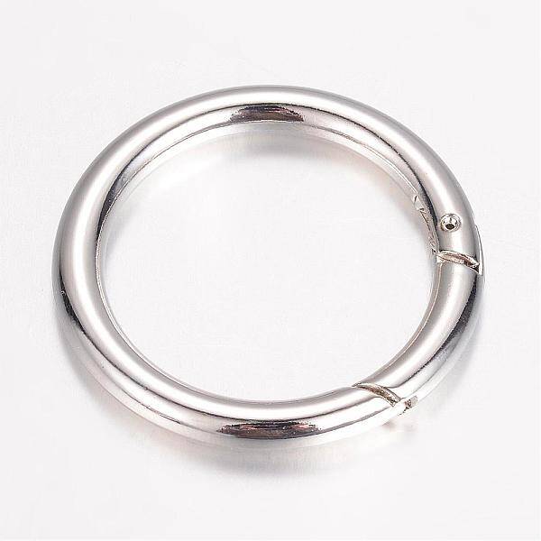 Alloy Spring Gate Rings