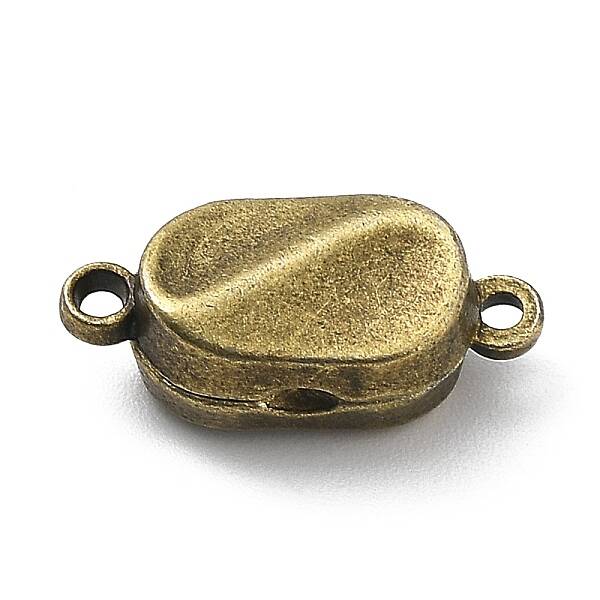 Brass Magnetic Clasps with Loops