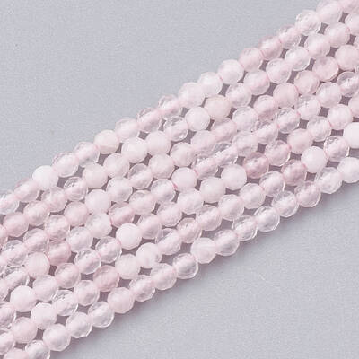 Natural Rose Quartz Beads Strands