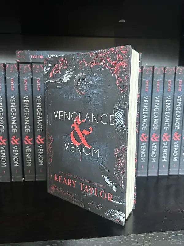 Signed Vengeance & Venom Hardback