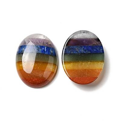 Chakra Natural Mixed Gemstone Cabochons