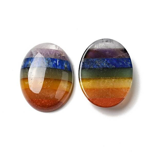 Chakra Natural Mixed Gemstone Cabochons