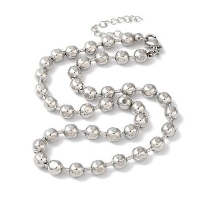 Non-Tarnish Bread Beads NecklaceBread Beads Necklace