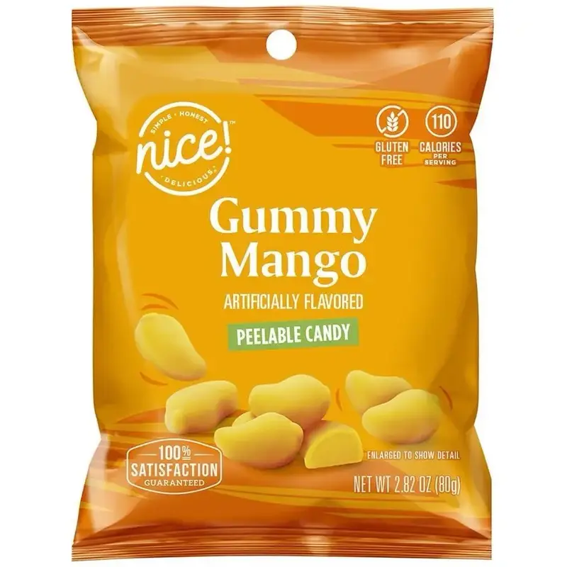 Nice! Gummy Mango Peelable Candy 2.82 oz *LOW INVENTORY*