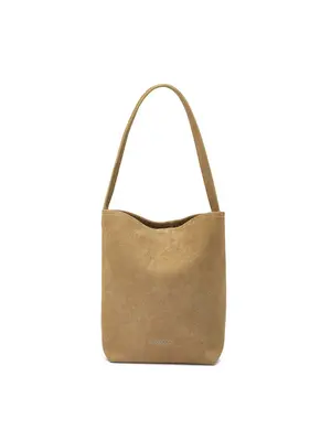 Smting suede bucket purse
