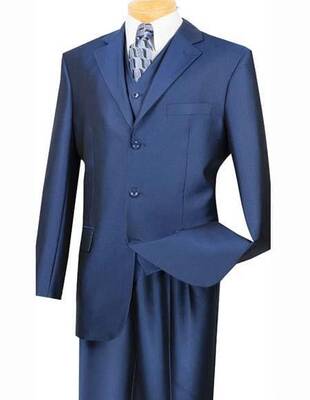 Dusty Blue Groomsmen Suits - Dusty Blue Suits