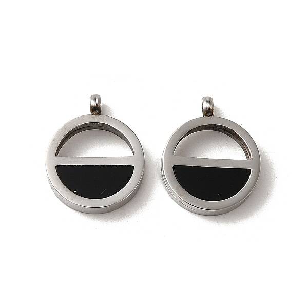 304 Stainless Steel Enamel Charms