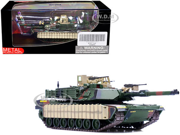 M1A1 TUSK Main Battle Tank U.S.A. 1st Battalion 35th Armor Regiment 1/72 Diecast Model by Panzerkampf