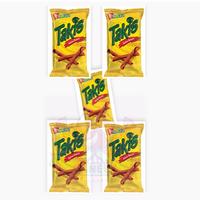 Barcel Takis Salsa Brava (5 Pack) Snack Chips - Spicy and Flavorful
