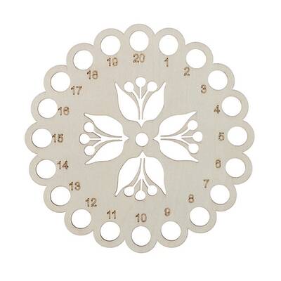 Wooden Embroidery Thread Plate