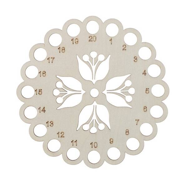 Wooden Embroidery Thread Plate