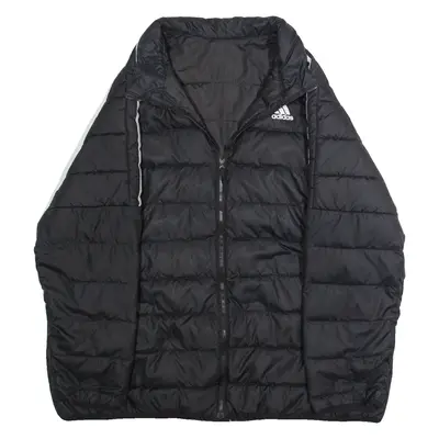 ADIDAS Mens Puffer Jacket Black XL