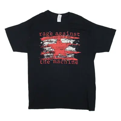GILDAN Rage Against The Machine Mens Band T-Shirt Black L