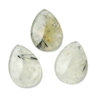 Natural Prehnite Pendants