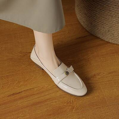 CHIKO Beena Round Toe Block Heels Loafers Shoes